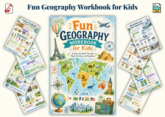 Fun Geography Workbook for Kids: Bridging Education and Exploration in the Modern Learning Landscape