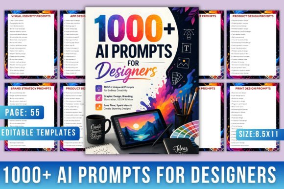 How 1000 AI Prompts for Designers is Revolutionizing Creative Workflows