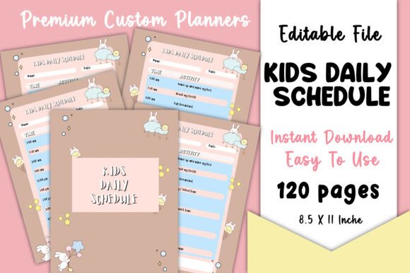 KIDS DAILY SCHEDULE