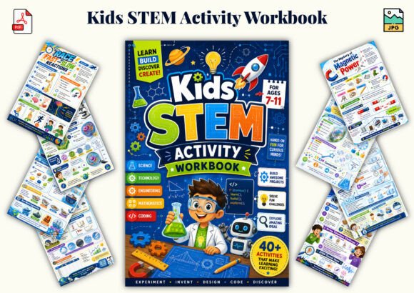 Kids STEM Activity Workbook