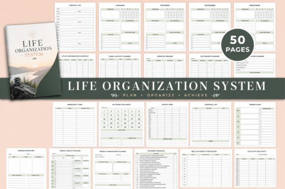 Life Organization System KDP: A Customizable Tool for Simplifying Daily Life