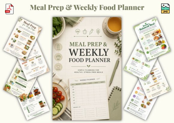 Meal Prep Weekly Food Planner: A Practical Tool for Healthier Living