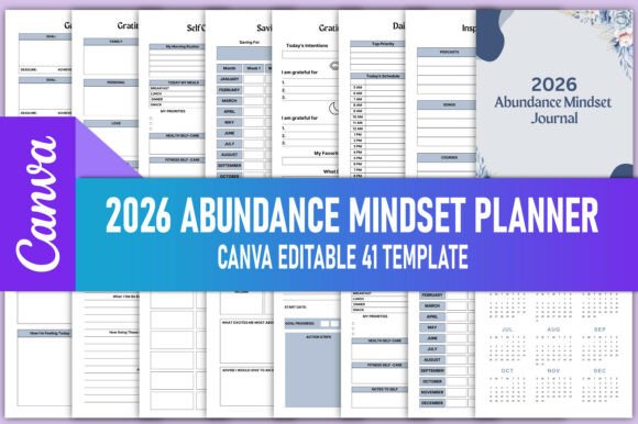 The 2026 Abundance Mindset Journal Canva: A Powerful Tool for Personal and Professional Growth