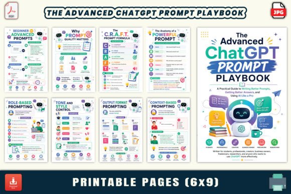 The Advanced ChatGPT Prompt Playbook: A Practical Guide for AI Enthusiasts and Professionals
